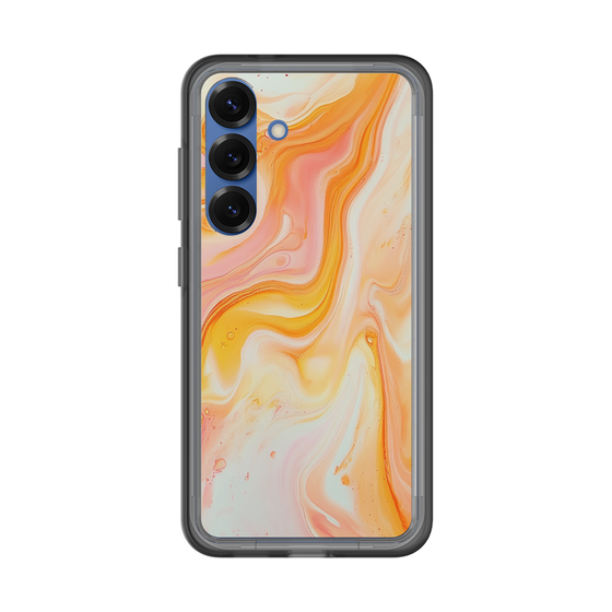 Slim Protection Premium Case［ Color Rain - Original - Tangerine Mist ］