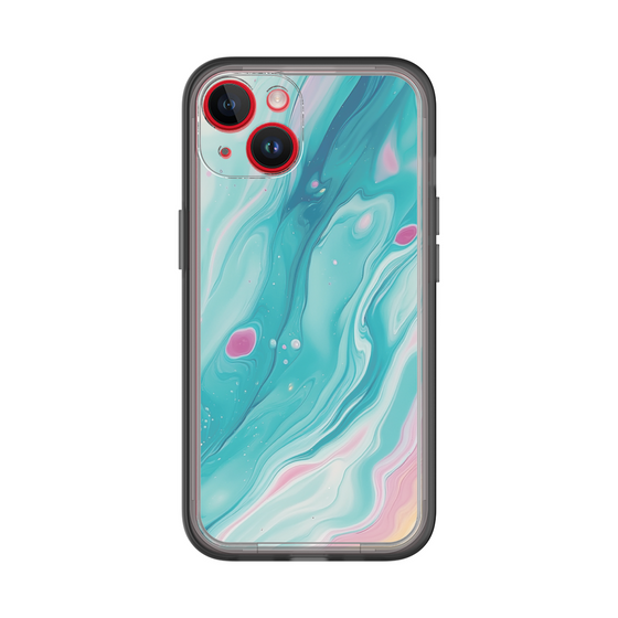 Slim Protection Premium Case［ Color Rain - Original - Serene Wave ］