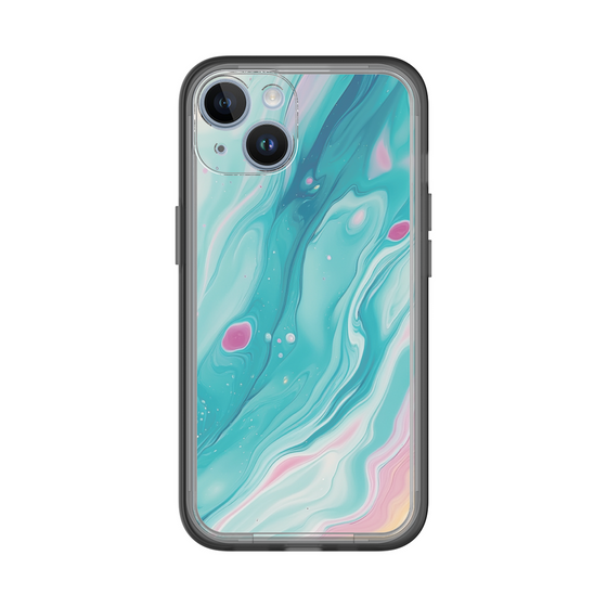 Slim Protection Premium Case［ Color Rain - Original - Serene Wave ］