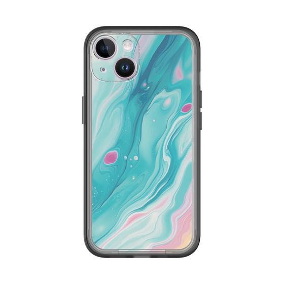 Slim Protection Premium Case［ Color Rain - Original - Serene Wave ］