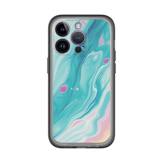 Slim Protection Premium Case［ Color Rain - Original - Serene Wave ］