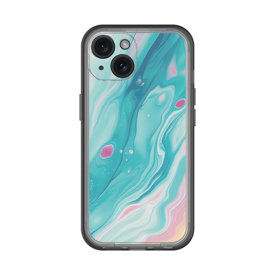Slim Protection Premium Case［ Color Rain - Original - Serene Wave ］