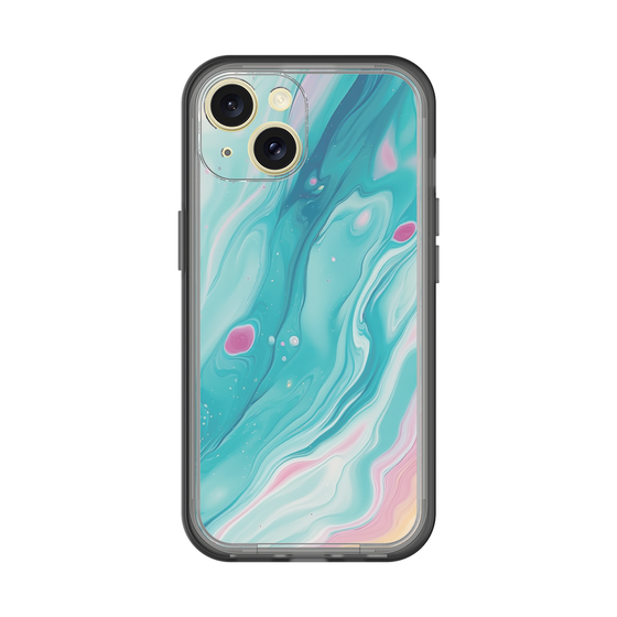 Slim Protection Premium Case［ Color Rain - Original - Serene Wave ］