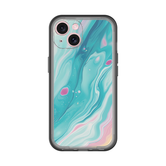 Slim Protection Premium Case［ Color Rain - Original - Serene Wave ］