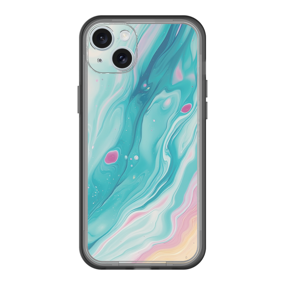 Slim Protection Premium Case［ Color Rain - Original - Serene Wave ］