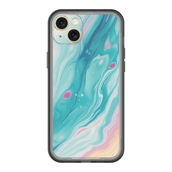 Slim Protection Premium Case［ Color Rain - Original - Serene Wave ］