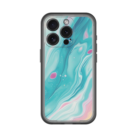 Slim Protection Premium Case［ Color Rain - Original - Serene Wave ］