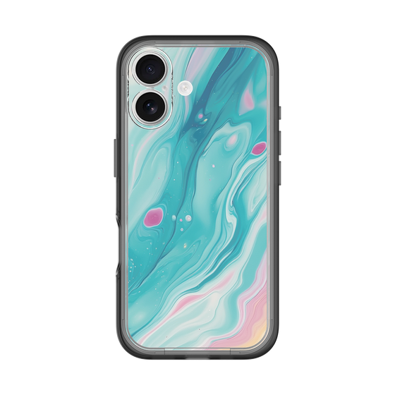 Slim Protection Premium Case［ Color Rain - Original - Serene Wave ］