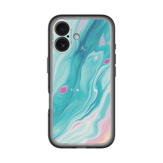 Slim Protection Premium Case［ Color Rain - Original - Serene Wave ］