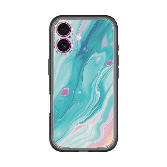 Slim Protection Premium Case［ Color Rain - Original - Serene Wave ］