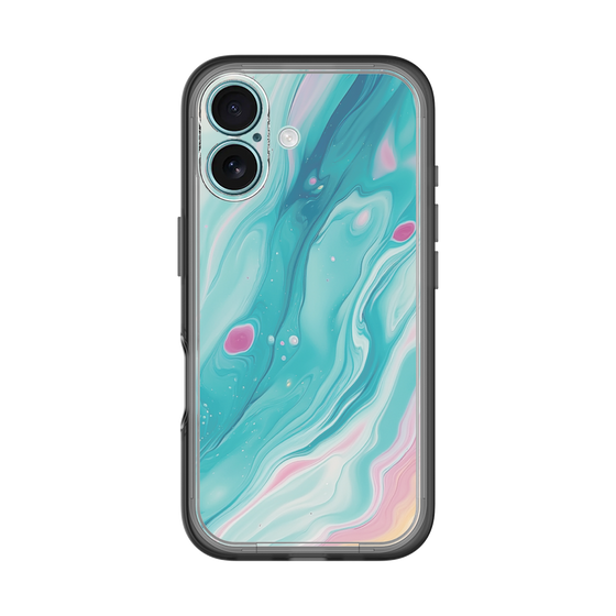 Slim Protection Premium Case［ Color Rain - Original - Serene Wave ］