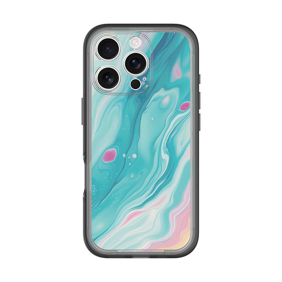 Slim Protection Premium Case［ Color Rain - Original - Serene Wave ］
