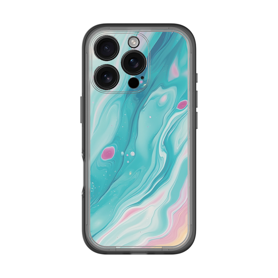 Slim Protection Premium Case［ Color Rain - Original - Serene Wave ］
