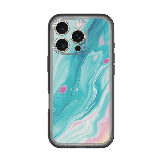Slim Protection Premium Case［ Color Rain - Original - Serene Wave ］
