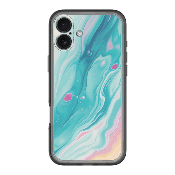 Slim Protection Premium Case［ Color Rain - Original - Serene Wave ］