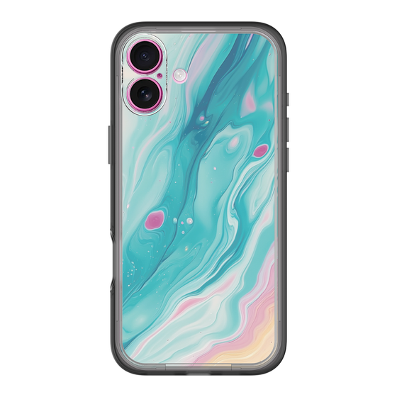 Slim Protection Premium Case［ Color Rain - Original - Serene Wave ］