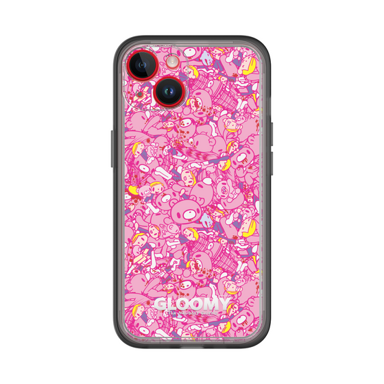 Slim Protection Premium Case［ Gloomy - Pattern - Pink ］