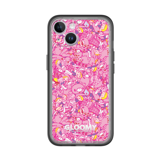 Slim Protection Premium Case［ Gloomy - Pattern - Pink ］