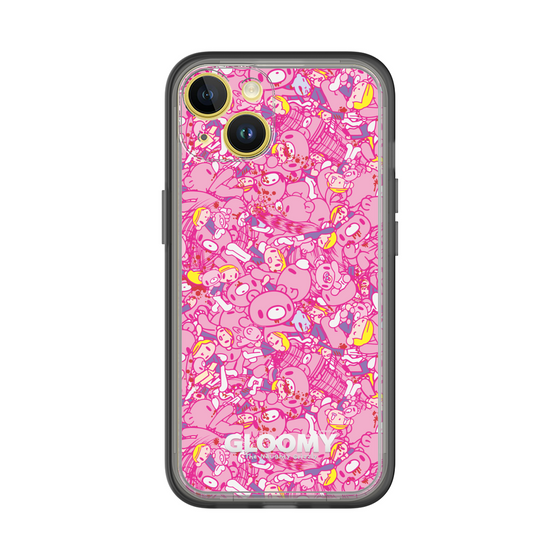 Slim Protection Premium Case［ Gloomy - Pattern - Pink ］