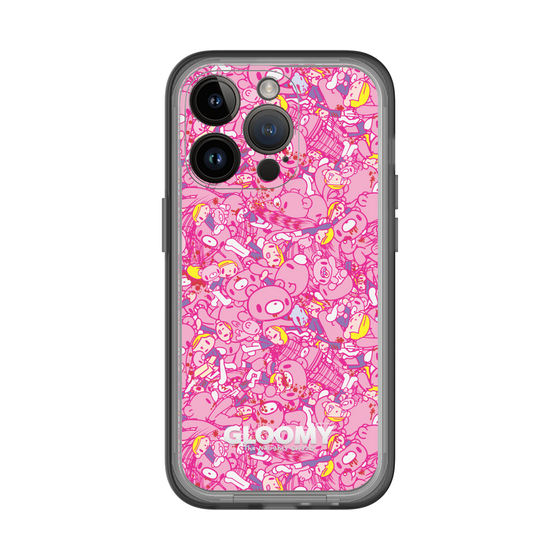 Slim Protection Premium Case［ Gloomy - Pattern - Pink ］