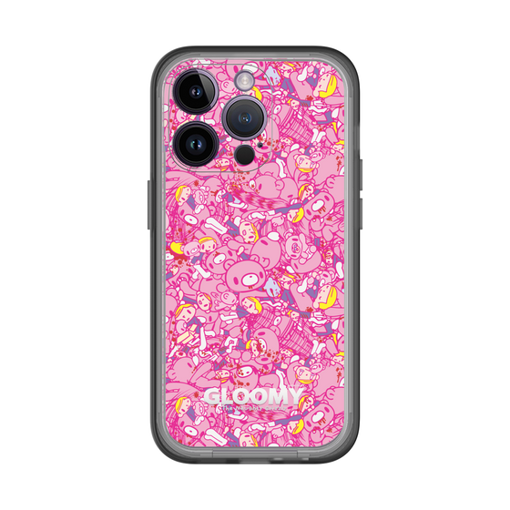 Slim Protection Premium Case［ Gloomy - Pattern - Pink ］
