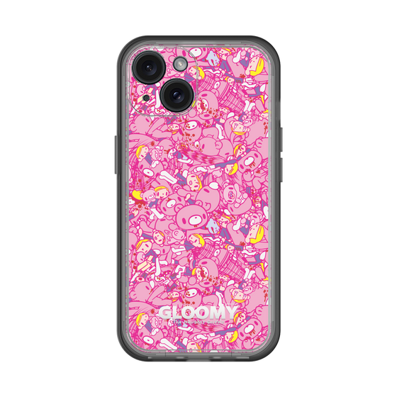 Slim Protection Premium Case［ Gloomy - Pattern - Pink ］