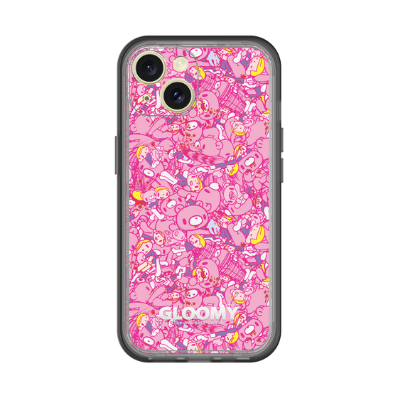 Slim Protection Premium Case［ Gloomy - Pattern - Pink ］