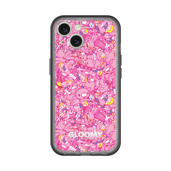 Slim Protection Premium Case［ Gloomy - Pattern - Pink ］