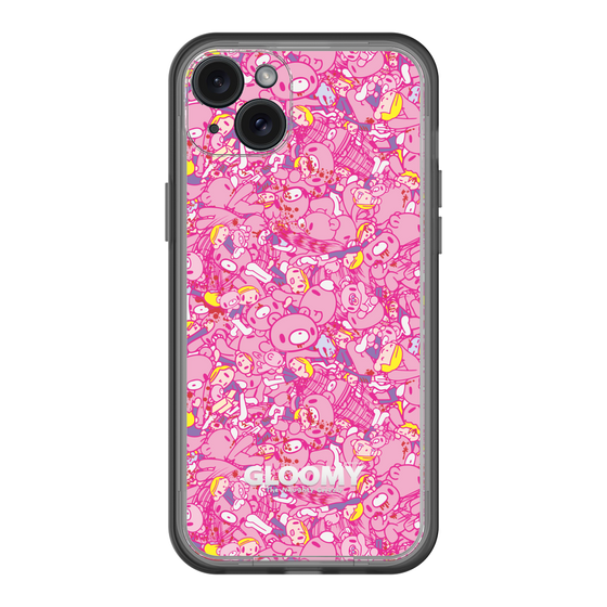 Slim Protection Premium Case［ Gloomy - Pattern - Pink ］