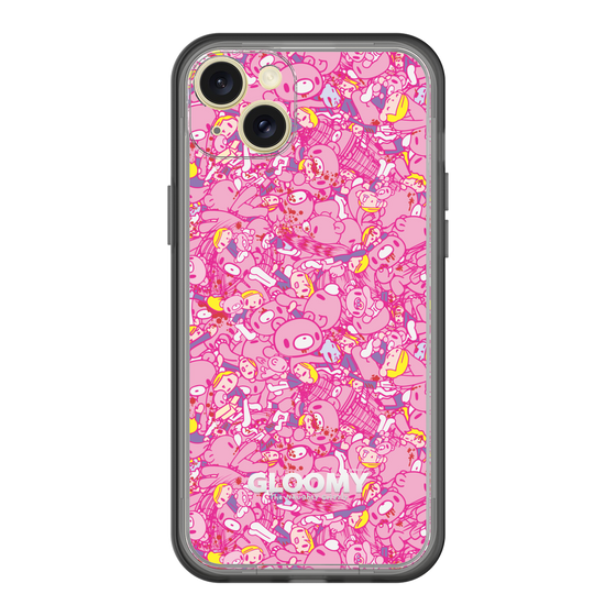 Slim Protection Premium Case［ Gloomy - Pattern - Pink ］