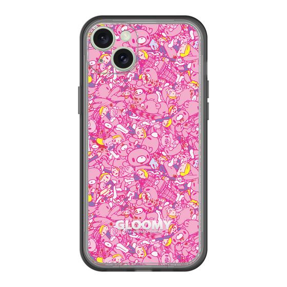 Slim Protection Premium Case［ Gloomy - Pattern - Pink ］