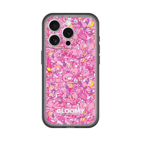 Slim Protection Premium Case［ Gloomy - Pattern - Pink ］