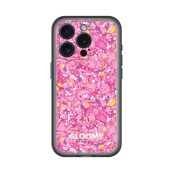 Slim Protection Premium Case［ Gloomy - Pattern - Pink ］