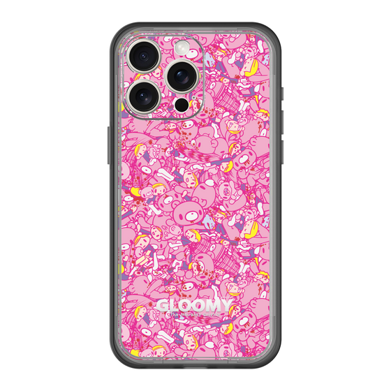 Slim Protection Premium Case［ Gloomy - Pattern - Pink ］