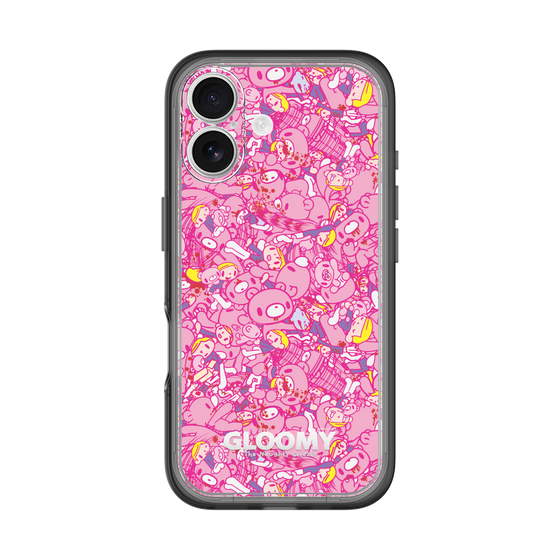 Slim Protection Premium Case［ Gloomy - Pattern - Pink ］