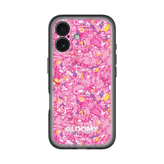 Slim Protection Premium Case［ Gloomy - Pattern - Pink ］