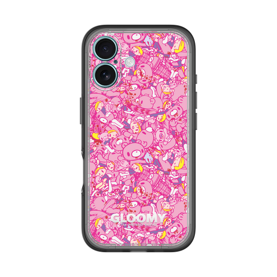 Slim Protection Premium Case［ Gloomy - Pattern - Pink ］
