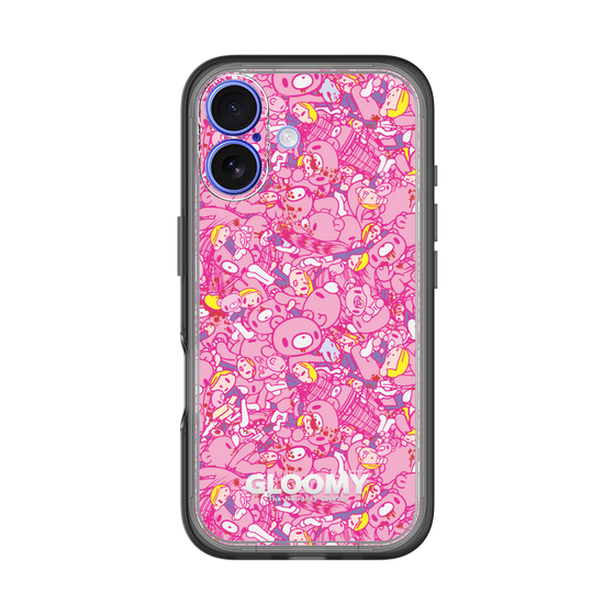 Slim Protection Premium Case［ Gloomy - Pattern - Pink ］
