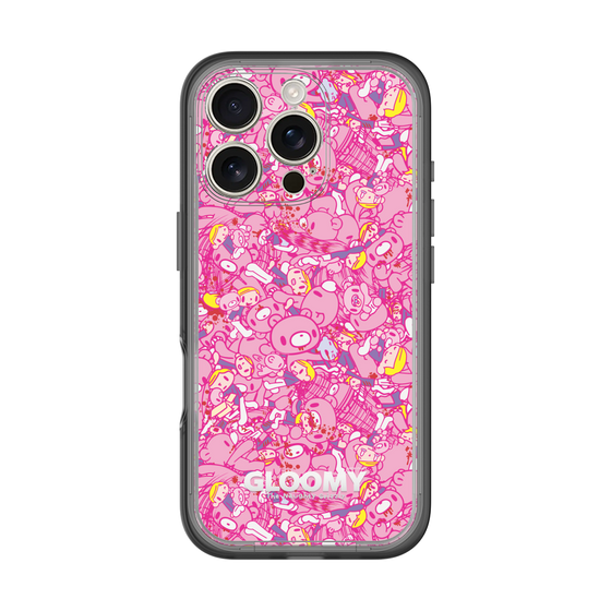 Slim Protection Premium Case［ Gloomy - Pattern - Pink ］