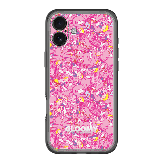 Slim Protection Premium Case［ Gloomy - Pattern - Pink ］
