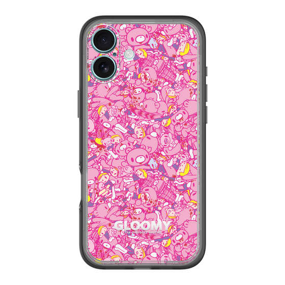 Slim Protection Premium Case［ Gloomy - Pattern - Pink ］