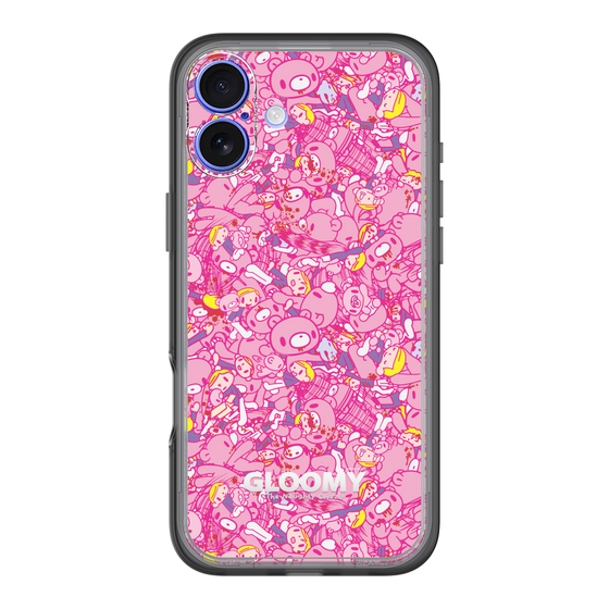 Slim Protection Premium Case［ Gloomy - Pattern - Pink ］