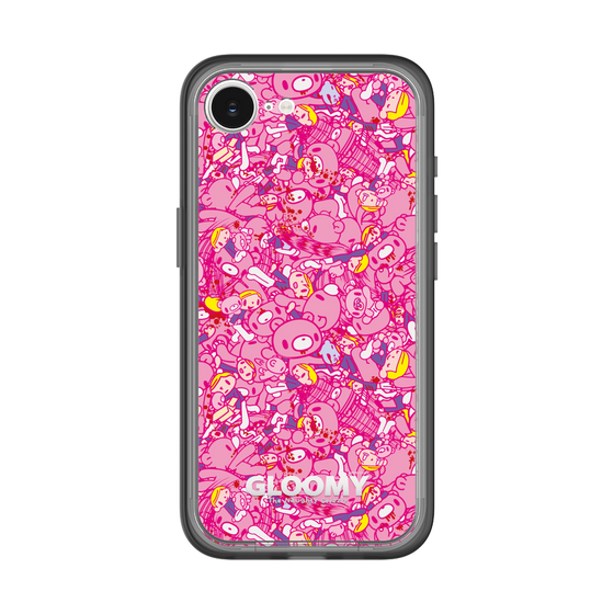 Slim Protection Premium Case［ Gloomy - Pattern - Pink ］