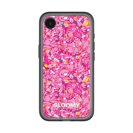 Slim Protection Premium Case［ Gloomy - Pattern - Pink ］