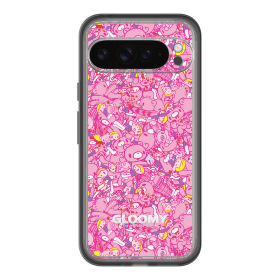 Slim Protection Premium Case［ Gloomy - Pattern - Pink ］