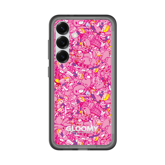 Slim Protection Premium Case［ Gloomy - Pattern - Pink ］