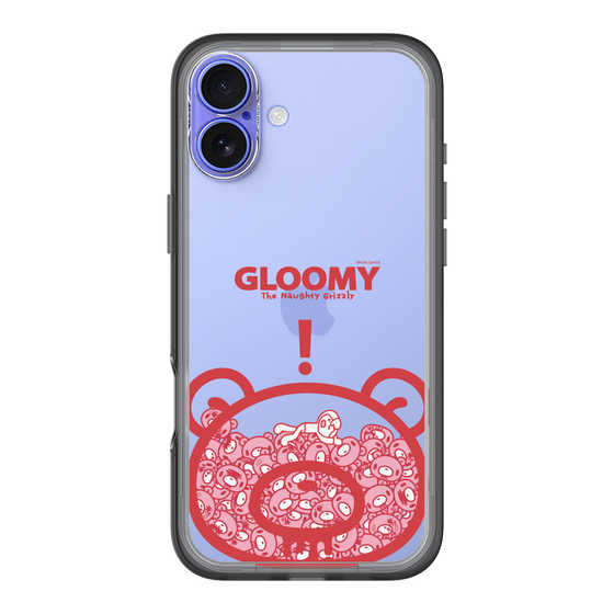 Slim Protection Premium Case［ Gloomy - Clear Face ］