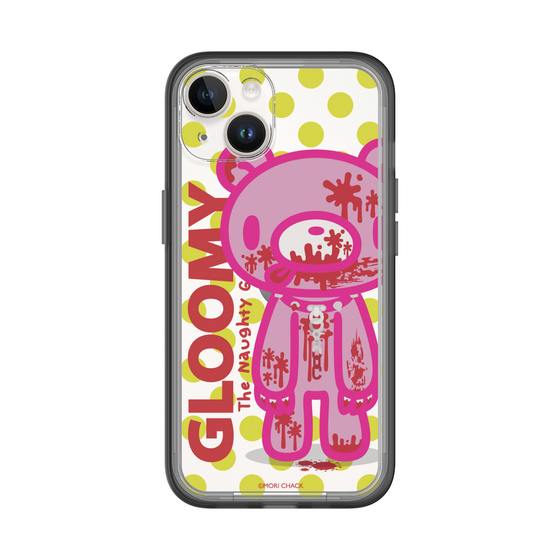 Slim Protection Premium Case［ Gloomy - Polka Dot ］