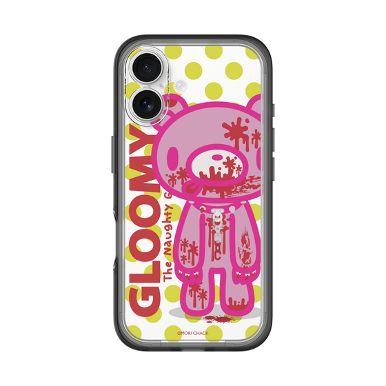 Slim Protection Premium Case［ Gloomy - Polka Dot ］