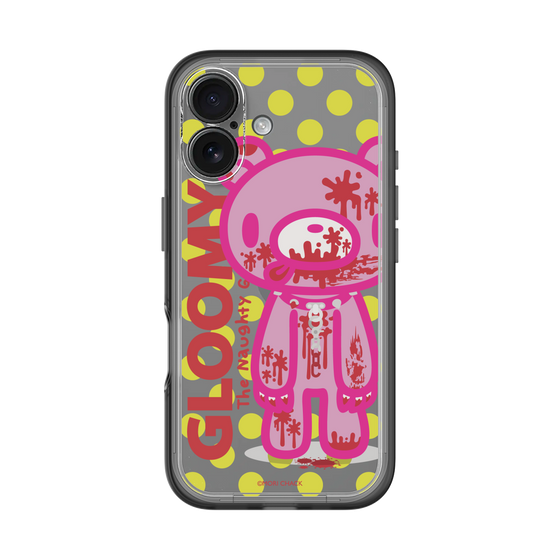 Slim Protection Premium Case［ Gloomy - Polka Dot ］